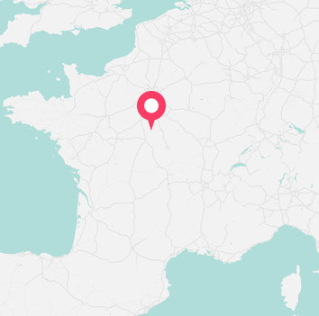 carte azureva sainte montaine en sologne